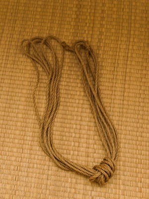 Corde Shibari. Jute Tossa Raw Natural 1 épaisseur. Corde de bondage faite  main, respectueuse des végétaliens, de 8 mètres 26 pieds. -  France